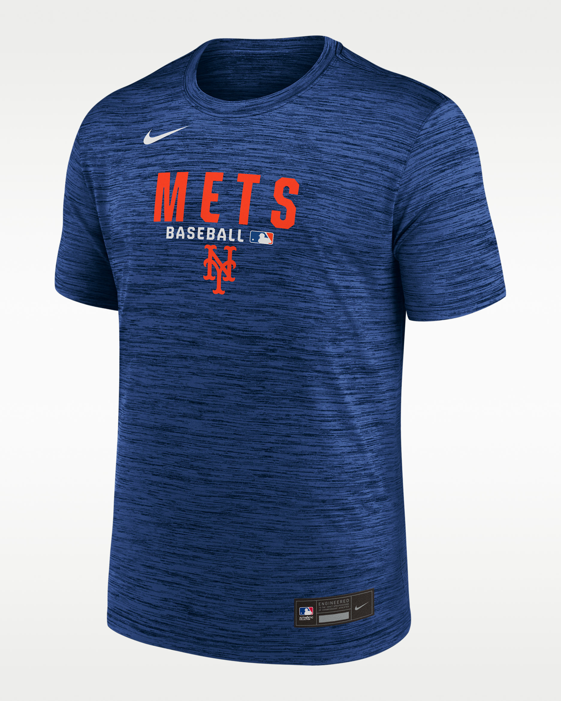 Nike ニューヨークメッツ オーセンティック ドライTシャツ　ナイキブルー New York Mets Authentic Collection Men's Nike Dri-FIT MLB T-Shirt